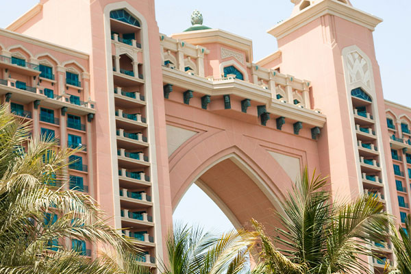 The Atlantis Hotel Construction - Using GRC in Architecture